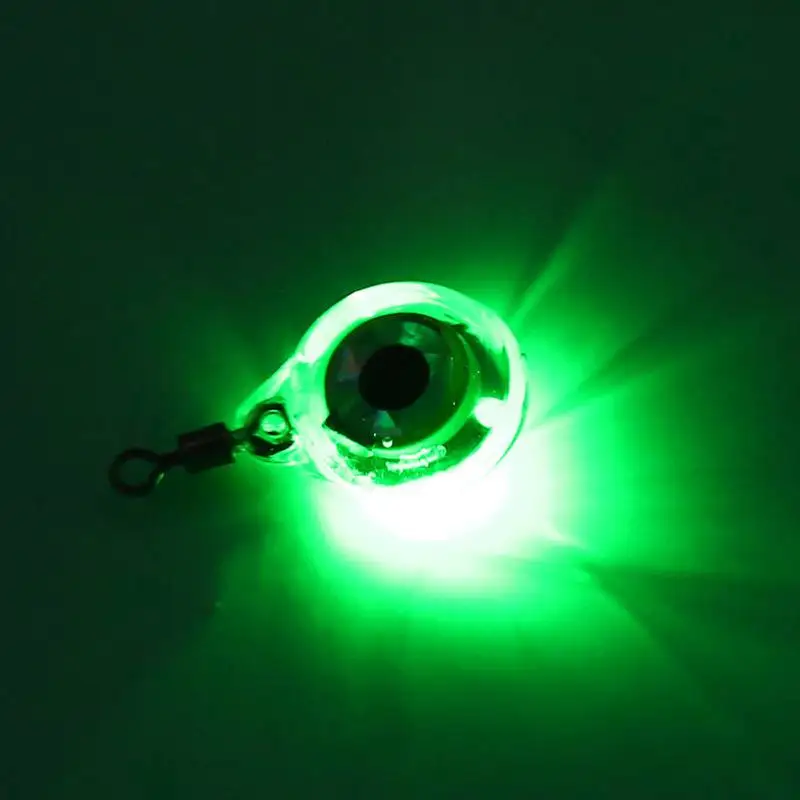 

Balight 6 cm/2.4 inch Mini Fishing Light Small Illuminating LED Deep Drop Underwater Eye Shape Fishing Squid Fishing Bait