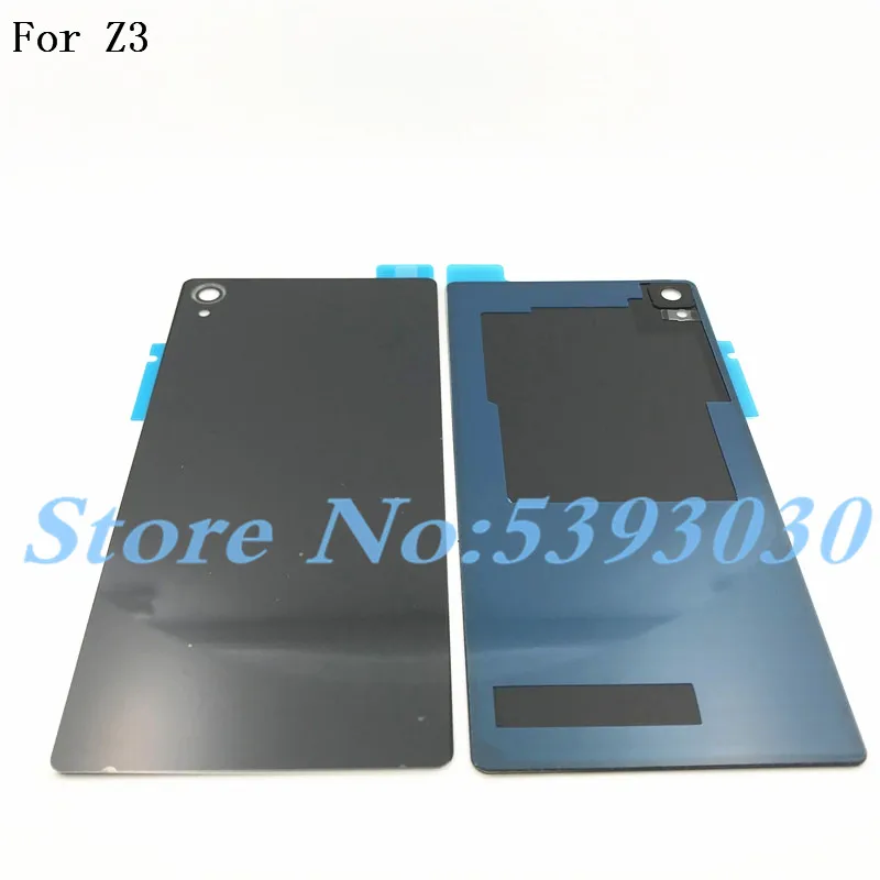Задняя крышка батарейного отсека стеклянный Сменный Чехол для Sony Xperia Z3 L55T D6603 D6643