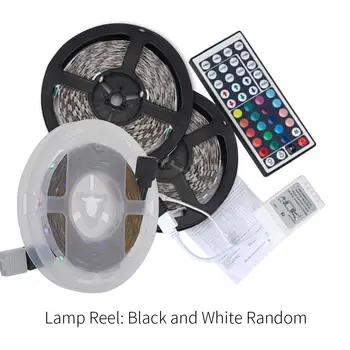 

Lighting Car Interior Lights LED Strip Remote Multicolor Waterproof 10M Decoration Light Bars Halloween Christmas Lamps