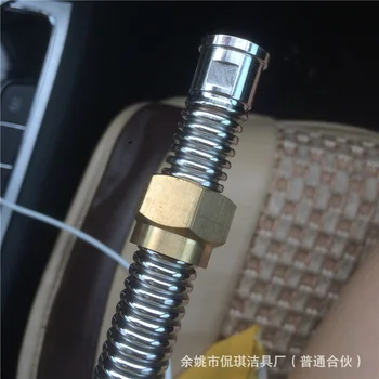 

Plumbing han jie dai Milling Mouth Stainless Steel Encryption Corrugated Tube Water-saving Tool Corrugated Tube