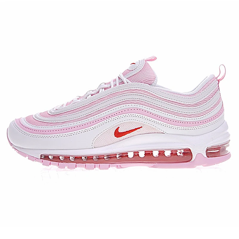 Nike AIR MAX 97 ультра женские кроссовки для бега черные розовые классические модные уличные кроссовки удобные амортизирующие прочные 917999-002