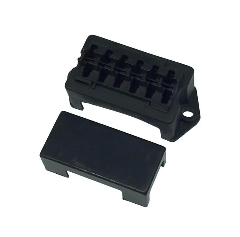 6 Way Fuse Holder Box Car Vehicle Circuit Blade Block Car Electronics Accessories