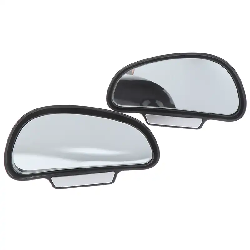 黒 360 度広角サイドリアミラーブラインドスポットスナップ方法駐車補助リアビューミラー車ミラー Mirror Covers Aliexpress
