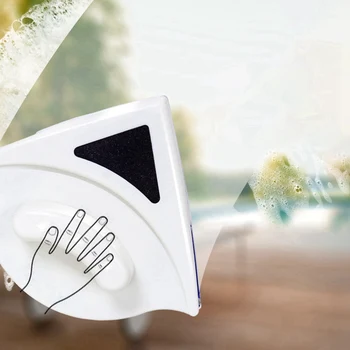 

Y 3-30mm Magnetic Glass Wiper, Magnetic Window Glass Cleaning Tool, Hollow Double-layer Window Cleaner, Double-sided Glass Wiper