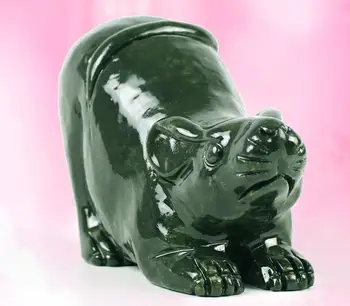 

Jade Carving Rat Feng Shui Zodiac Rat Crafts Decoration