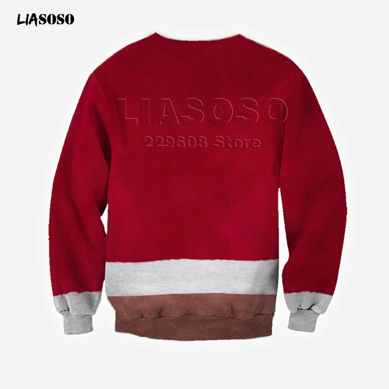 3D All Over Printed Big Santa Clause Shirts And Shorts SAT171005,, (4)
