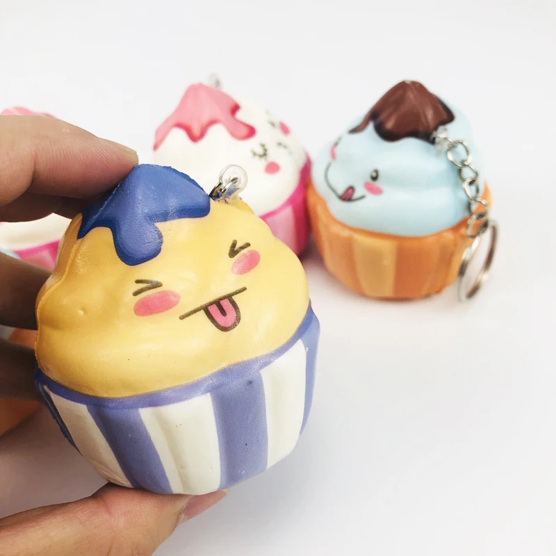 Мягкое милое Kawaii Мультфильм еда гамбургер мороженое, мягкий игрушка медленно расправляющиеся мягкие игрушки зубная паста мягкие для сжатия эластичная игрушка в подарок