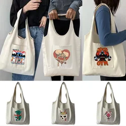 Women‘s Shopper Shopping Bags Female Canvas Commuter Vest Bag Japan Love Spark Pattern Pure Cotton Handbags  Reuseable Tote Bag