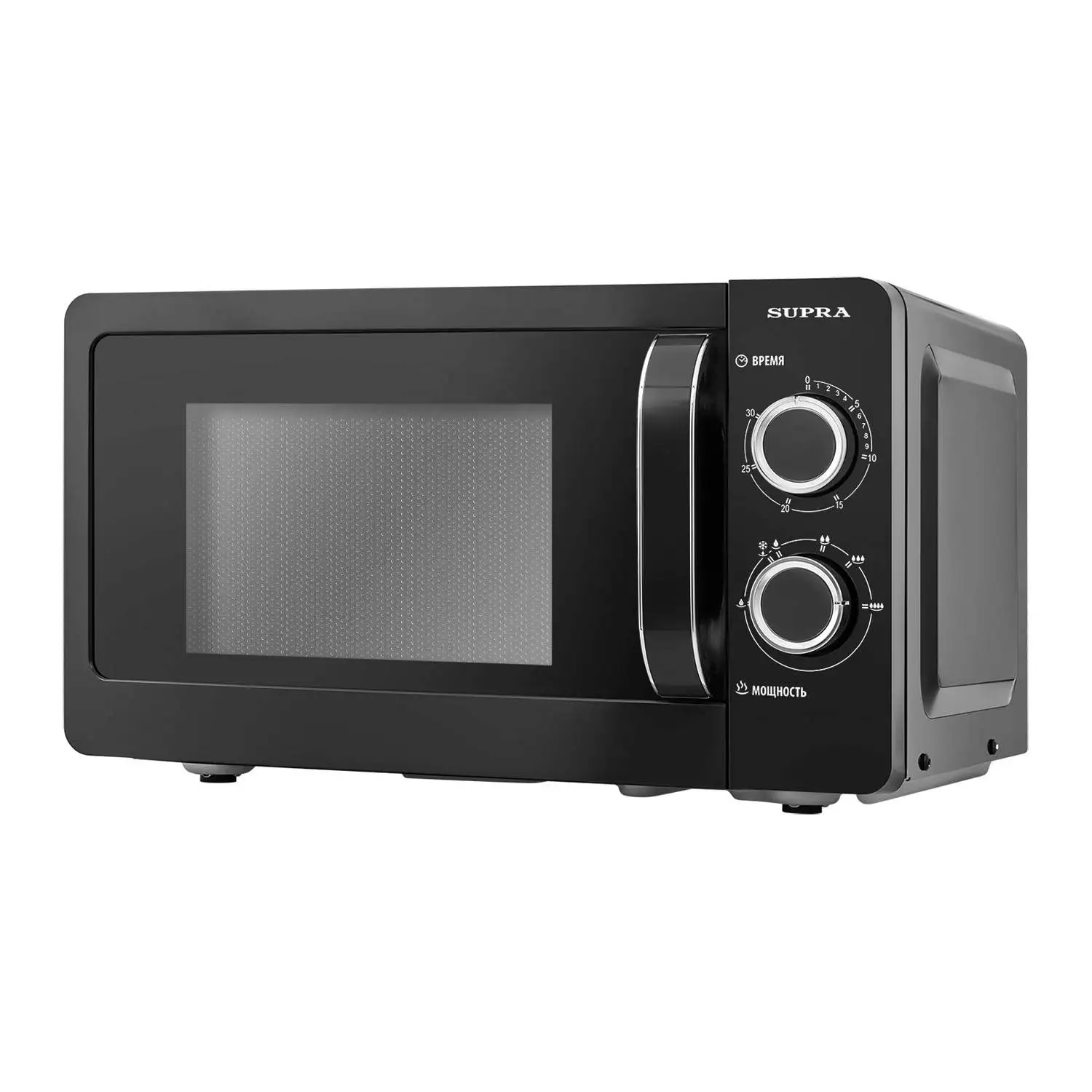 Микроволновая печь SUPRA 11&nbsp;855 (мощность 1150 Вт; механическое управление; цвет: черный)