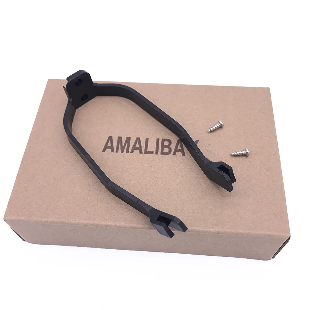Fender Support Black Запчасти для электрического скутера Xiaomi M365, скутер, крыло, подставка, световая приборная панель, материнская плата, дисковые тормоза для Xiaomi M365 Pro, часть - Цвет: Fender Support Black