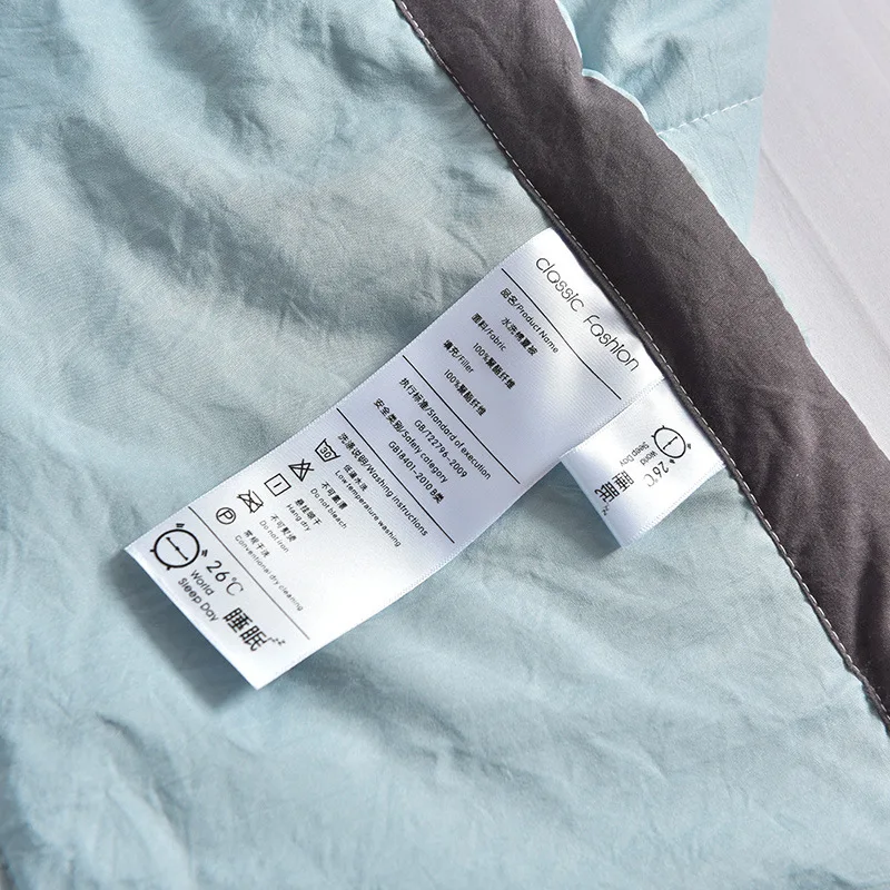 New Style Pure Cotton Washed Cotton Summer Blanket Summer Quilt Thin Blanket Single Double Dormitory Airable Cover Manufacturers