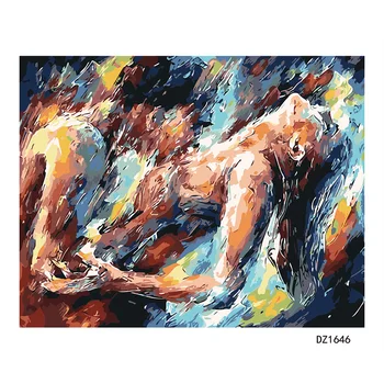 

Passionate couple Hand Made Paint High Quality Canvas Beautiful Painting By Numbers Surprise Gift Great Accomplishment