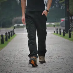 Длинные горячие модели мульти-карманы стиральная нагрудник комбинезон мужские уличные Большие размеры брюки Ouma мужские брюки