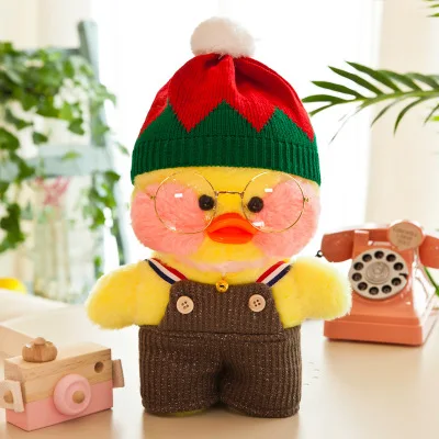 1 шт. 30 см LaLafanfan кафе утка плюшевая игрушка мультфильм милый Kawaii утка чучела животных куклы детские игрушки для детей подарки