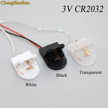 

ChengHaoRan 1Pcs CR2032 Button Coin Cell Battery Socket Holder Case Cover With ON/OFF Switch 3V x1 6V battery Storage Box
