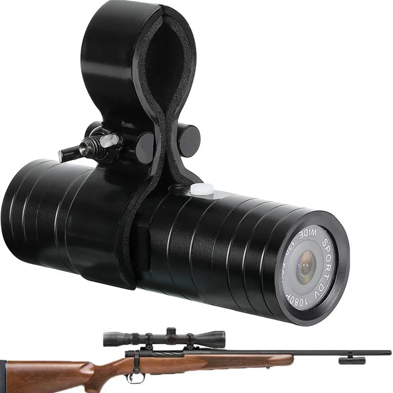 32GB HD Shortcam Gun Helmet Bullet DV Action Rifle Hunting Camera For Clay Shoot 