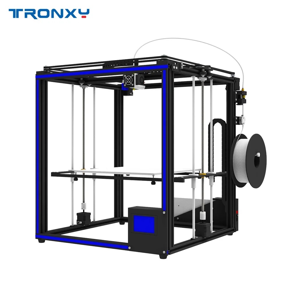 

Tronxy High Accuracy 3D Printer DIY Kit with Heatbed Support Auto Leveling Resume Printing Filament Run Out Detection 3D Printer