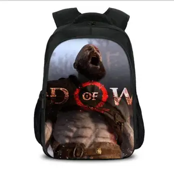 

Game God of War 4 Kratos 3d printed Children School Bags for Teenage Boy Girls Students Bagmens Daily Backpack Mochila Escolar