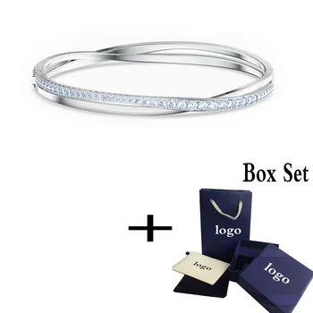 

SWA 2020 New Fashion and Popular Twisted Bracelet High-quality and Exquisite Shaped Jewelry, Best Holiday Gift for Girlfriend