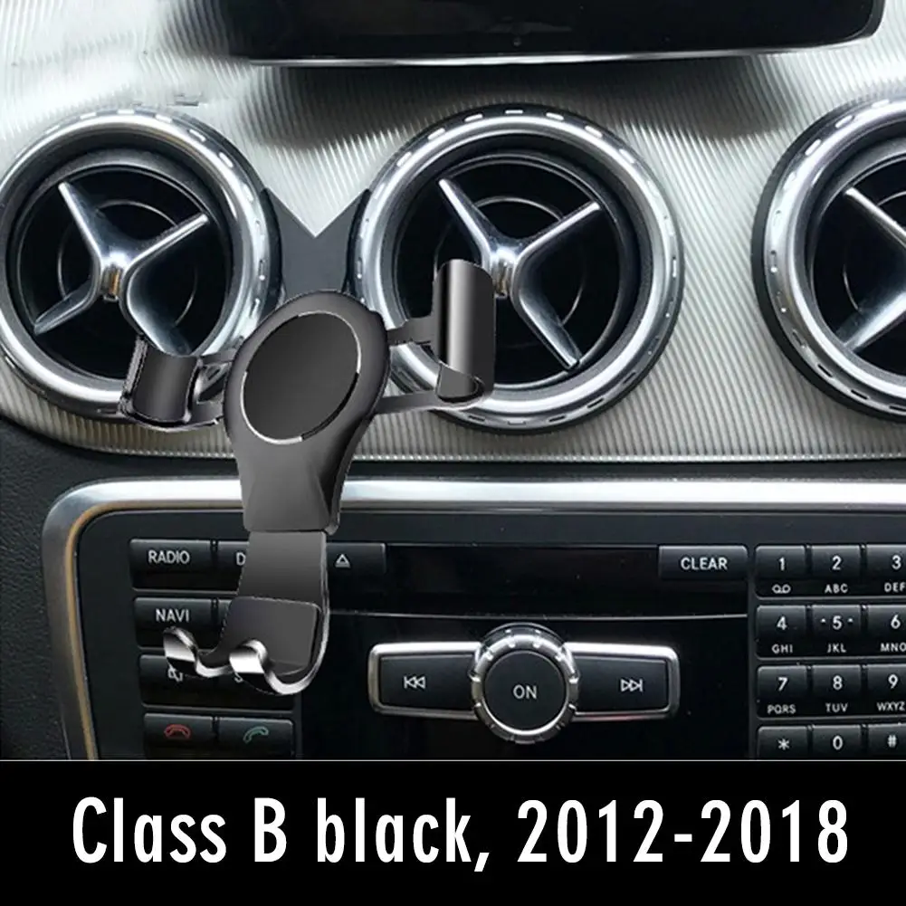 Автомобильный воздушный выход мобильного телефона кронштейн для Mercedes-Benz a-класс b-класс CLA GLA A180 B200 мобильный телефон навигационный кронштейн автомобиля