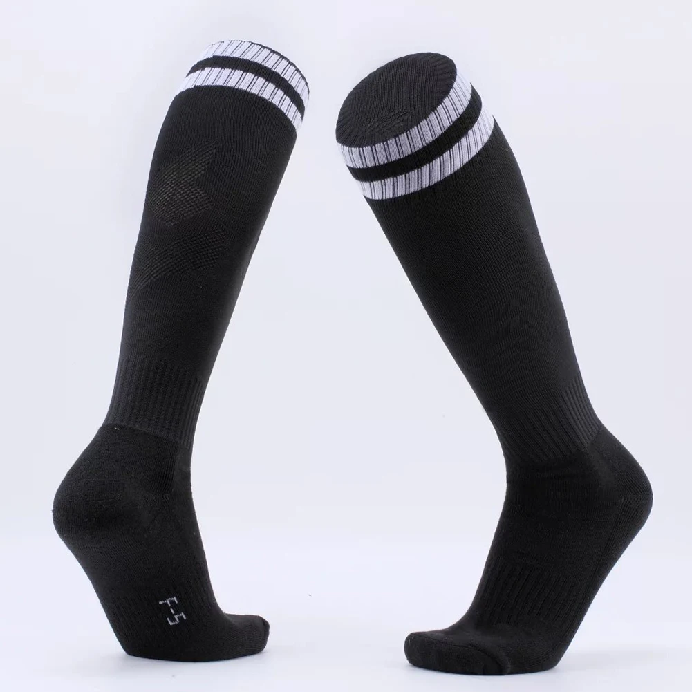 5 1 Pair Non Slip Professional Adults Sport Stockings Basketball Outdoor Cycling Football Socks Running Sweat Absorbent Soccer - Цвет: 5
