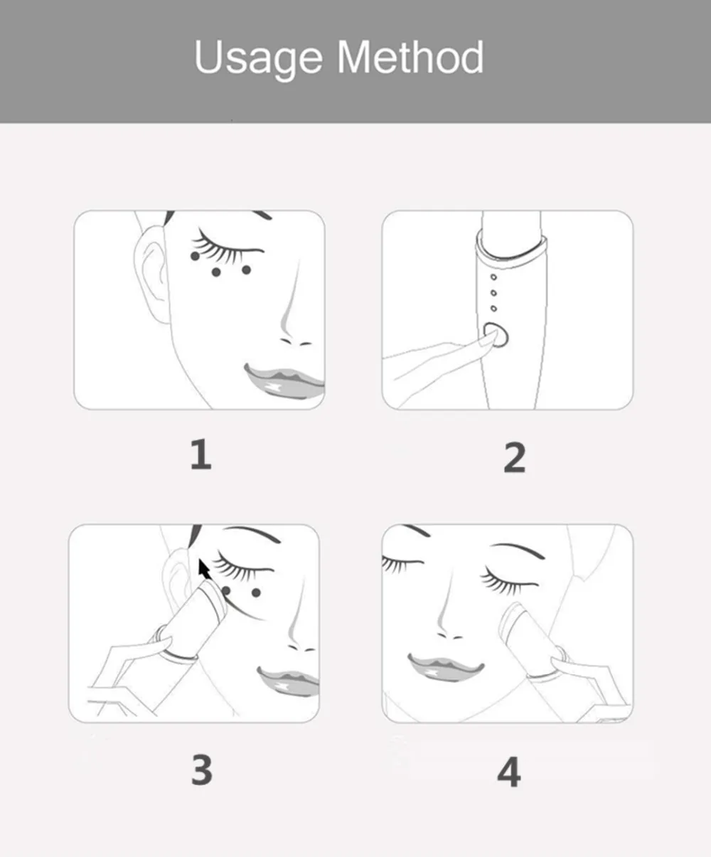 Xiaomi TOUCH beauty многофункциональный инструмент для красоты глаз отпугивающий узор для глаз Осветляющий черный глаз затягивающий глаза сумки для улучшения губ для глаз