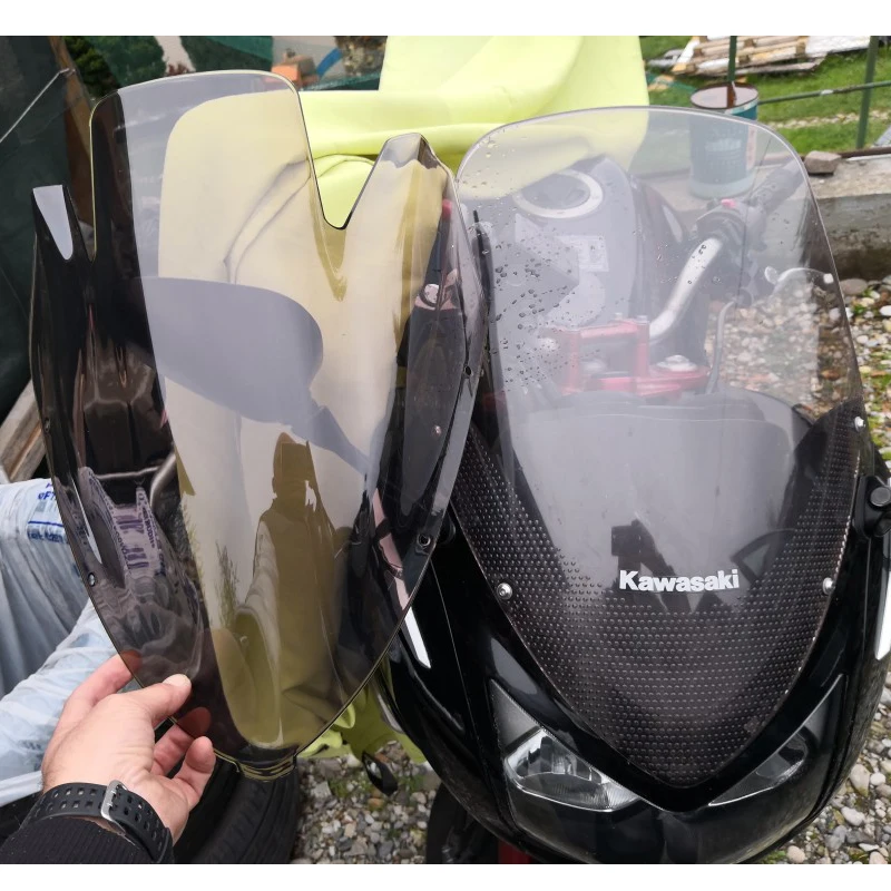 Ветра Экран для 2006 2007 2008 Kawasaki Ninja 650 650R EX650 ER-6F ER6F ER 6F 06 07 08 ветер Экран дефлекторы лобового стекла