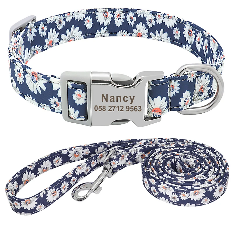 

Dog Collar Personalized Custom Dog ID Tag Collar Engraved Nameplate Pet Cat Collar Antilost For Dogs еѬевка собаки линоси
