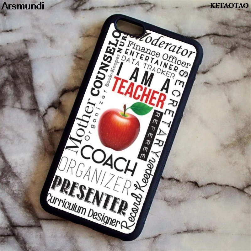 KETAOTAO What A Teachers Need to Be Phone Cases for iPhone 4S 5C 5S 6 6S 7 8 Plus X Case Soft TPU Rubber Silicone |