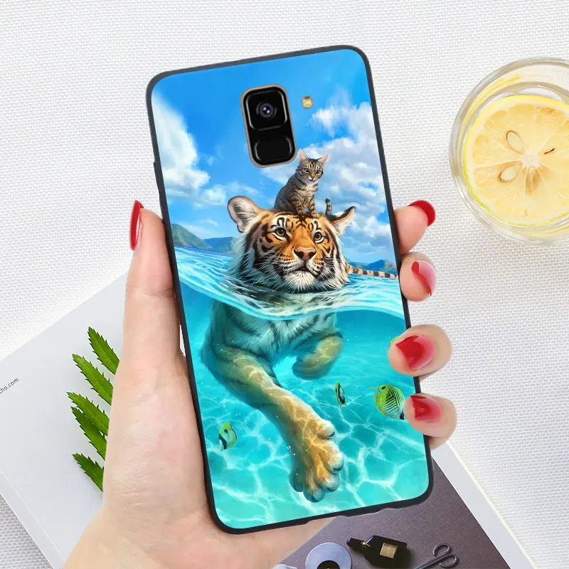 Мягкий для samsung J6 плюс чехол Глянцевая блестящая для samsung Galaxy J4 Plus J3 J5 J7 чехол Coque - Цвет: oo4