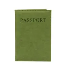 Angielski PU skórzane etui na paszport wygodna obudowa pyłoszczelna na karty kredytowe identyfikatory woreczki podróżne tanie i dobre opinie CN (pochodzenie)