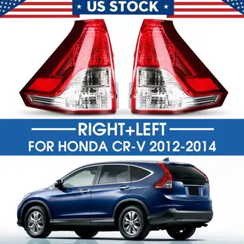 

Auto Exterior LED Tail Light Lamps Rear Parking Reverse Day Light Brake Warning Lamp For HONDA CRV 2012 2013 2014 no bulbs