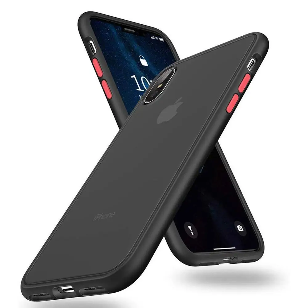 Новый роскошный матовый чехол для Iphone 12 PRO MAX XS/Xr/6/7/8 Plus 11 противоударный тонкий