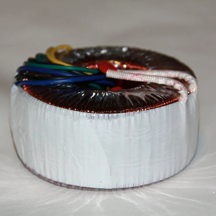 600VA input 220v to AC Double 36V 24V 26V 28V 32V and 12V and single 6V Copper toroidal audio transformer for amplifier board