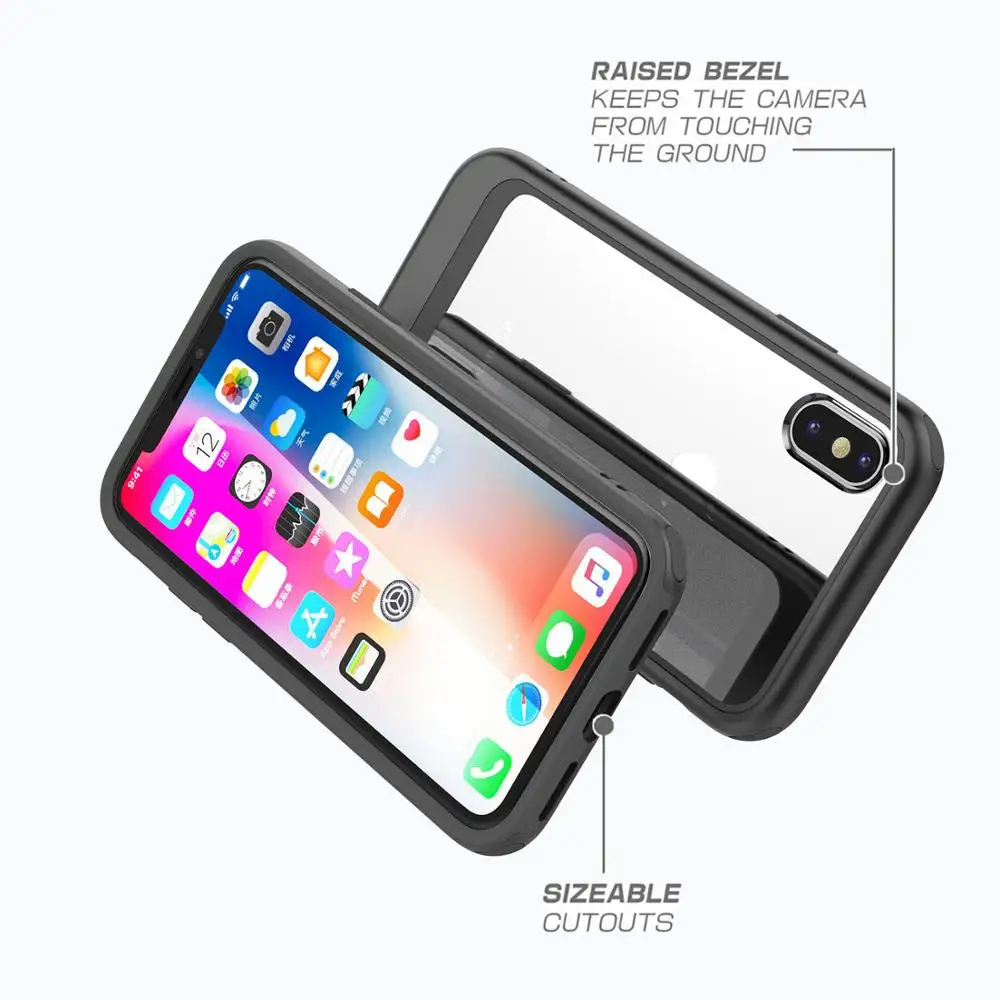 

the cases For IphoneXS shock drop transparent The metal color tpu and pc for Iphone7case 7P XR and for IphoneXSMAX and X