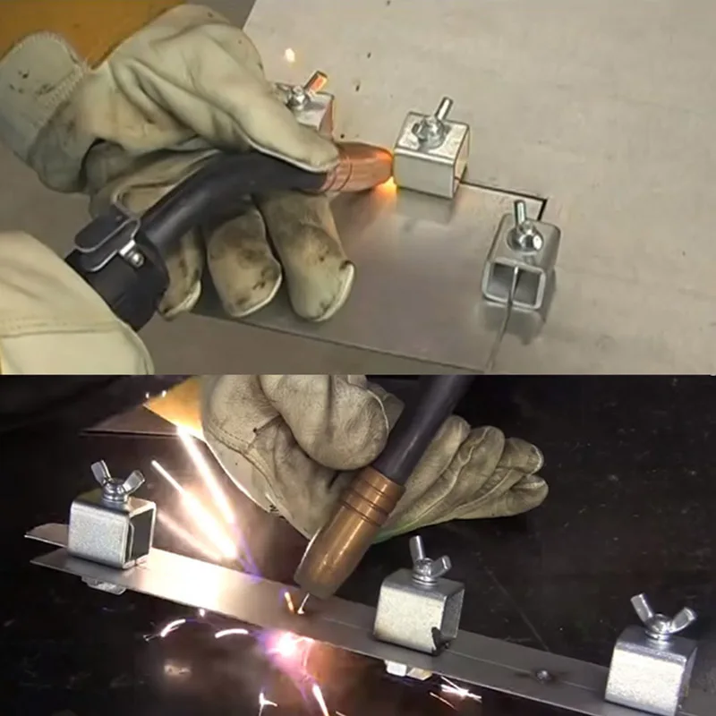 

8 Pcs Butt Welding Clamps Weld Sheet Metal Clip Positioner Auto Car Truck Door Skin Panel New LKS99