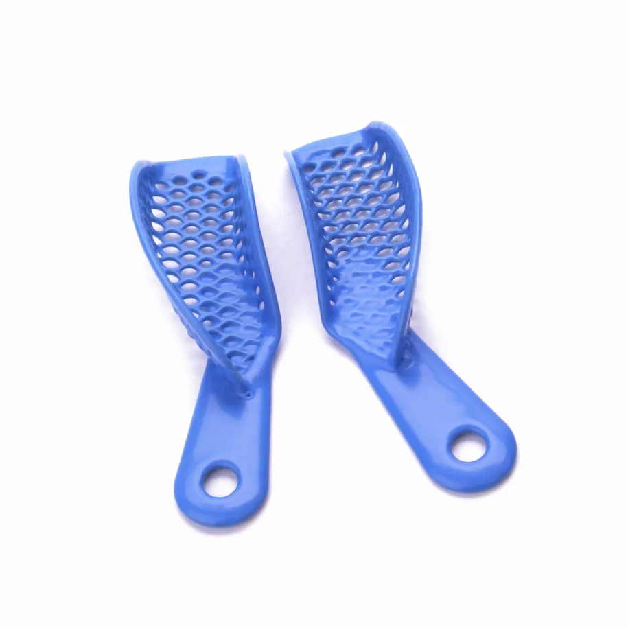 10Pcs set Dental Impression Plastic Trays Without Mesh Tray Dentist Tools Dentistry Lab Material Teeth Holder 4