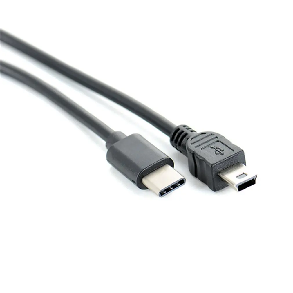 30 см портативный размер мини USB 5PIN штекер USB-C 3,1 Тип C Мужской кабель адаптера данных шнур конвертер кабель для ноутбука