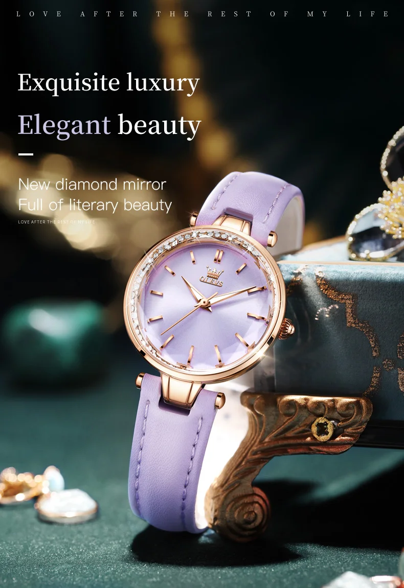 OLEVS 6645 Women Quartz Watch description image 3