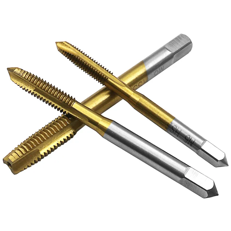 JINGERL Moulins À Fil 3 Flûte Fileter Métrique Moulin D'extrémité M1.6 M2 M2 .5