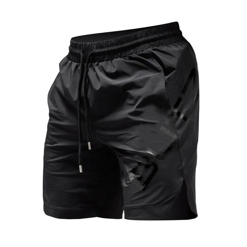 New Men Fitness Bodybuilding Shorts Man Summer Gyms Workout Male Breathable Quick Dry Sportswear Jogger Beach Short Pants