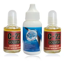 1.3oz Katelon Lace Wig Adhesive Bond Glue and C-22 tape Hair Remover For Lace Wig, Toupee remover hair