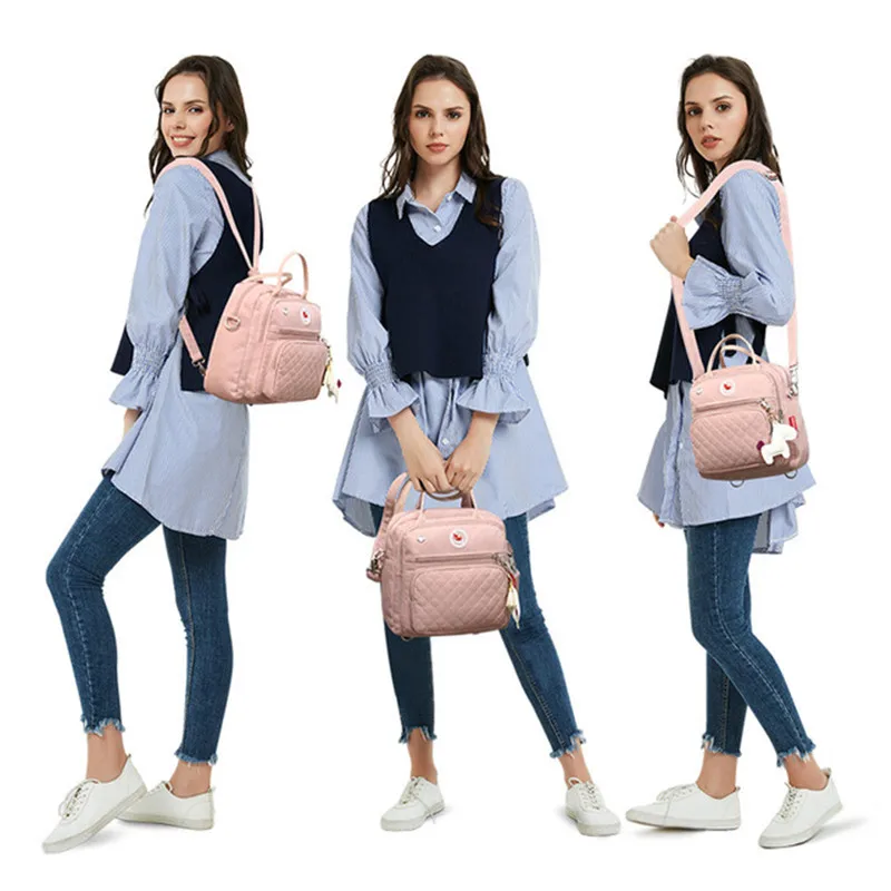 Fashion Mummy Maternity Nappy Bag Waterproof Baby Diaper Bags Backpack Designer Travel Stroller Handbags For Baby Care