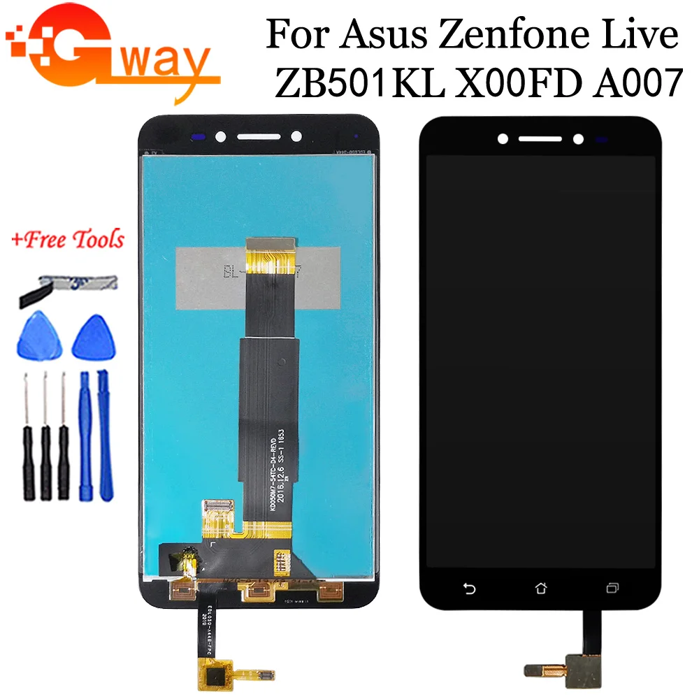 Для 5," Asus ZenFone Live ZB501KL ЖК-дисплей+ сенсорный экран панель дигитайзер для Asus ZenFone Live ZB501KL X00FD A007 ЖК+ Инструменты