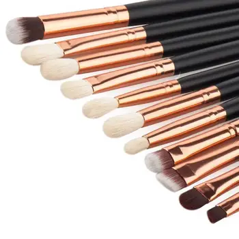 

12pcs /set Makeup Brushes Set Powder Foundation Eyeshadow Eyeliner Lip Brush Tool 12 Eye Brushes Dropshipping