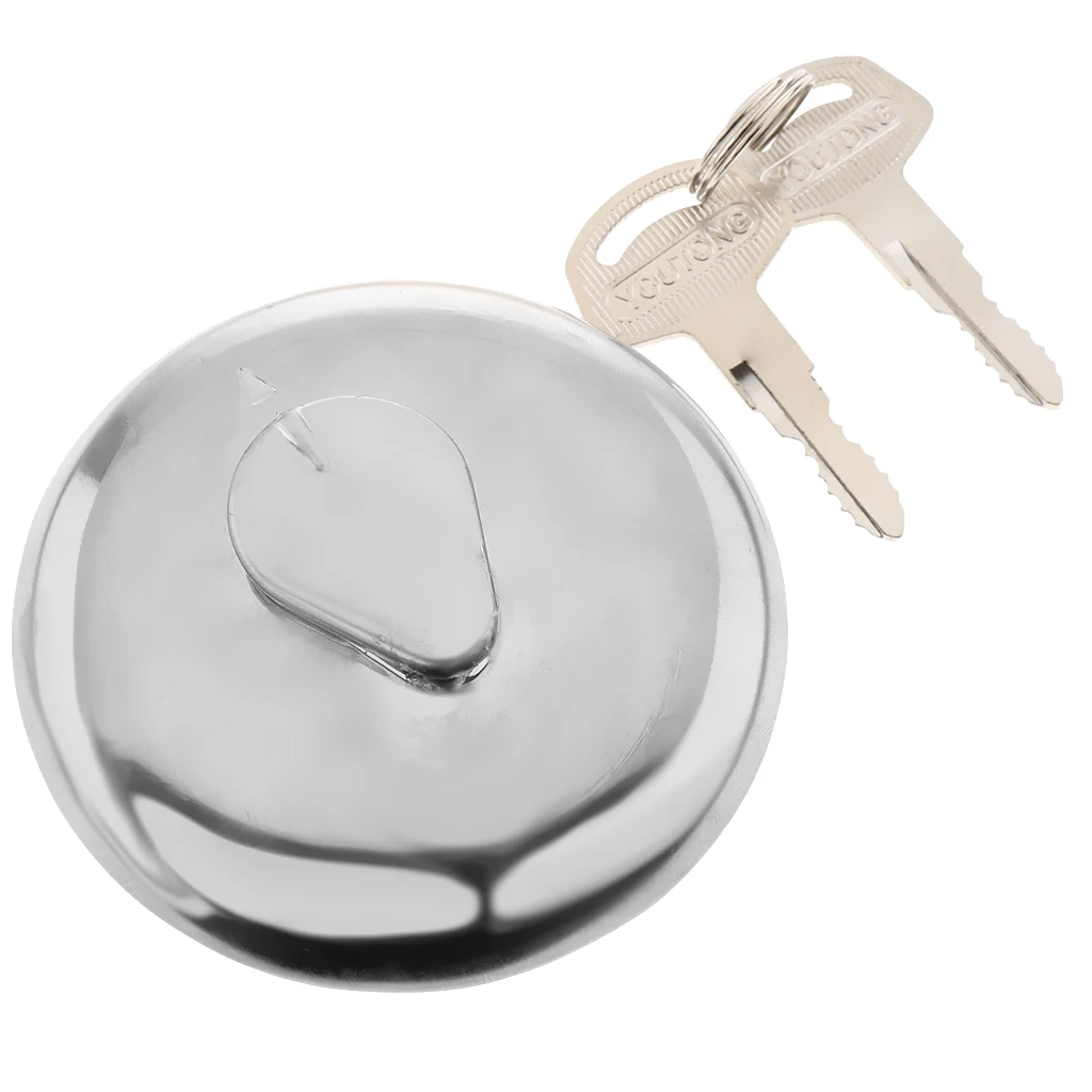Motorcycle Tank Cover Metal Tank Cap Kit Fuel Gas Covers For Suzuki GN125