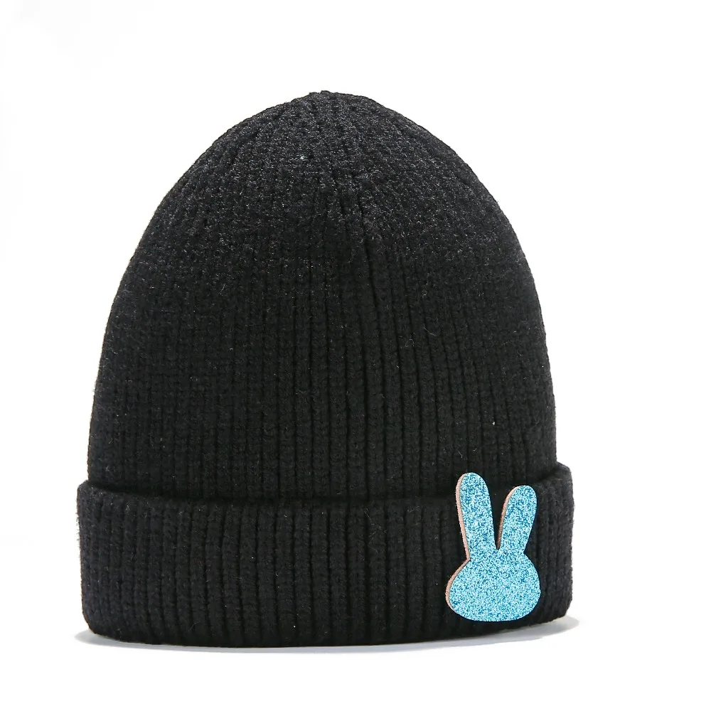 New Winter Hat And Winter children Hat For Children Warm Hat And Snood For Girls Boys Kids Hat Luminous cat ears