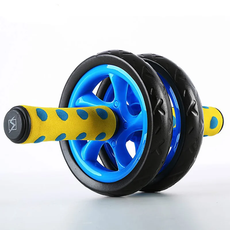 

Exercise Equipment 2020 Roller Gym Roller Trainer Muscle Training Home Fitness Equipment Double Wheel Abdominal Energy Wheel