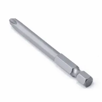 

Cross Screwdriver Bits Hex shank Set Driver Silver Drilling Tool Parts