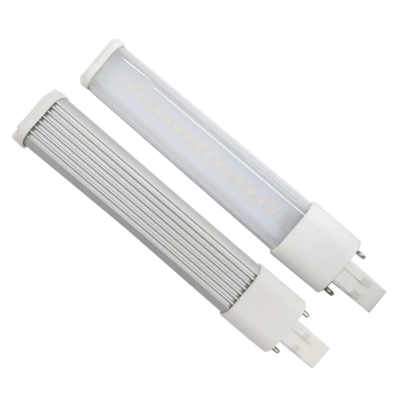 50 шт. 8 Вт 2 контактный G23/GX23/2G7/2GX7 LEDTube осветительная лампочка энерго сберегающая